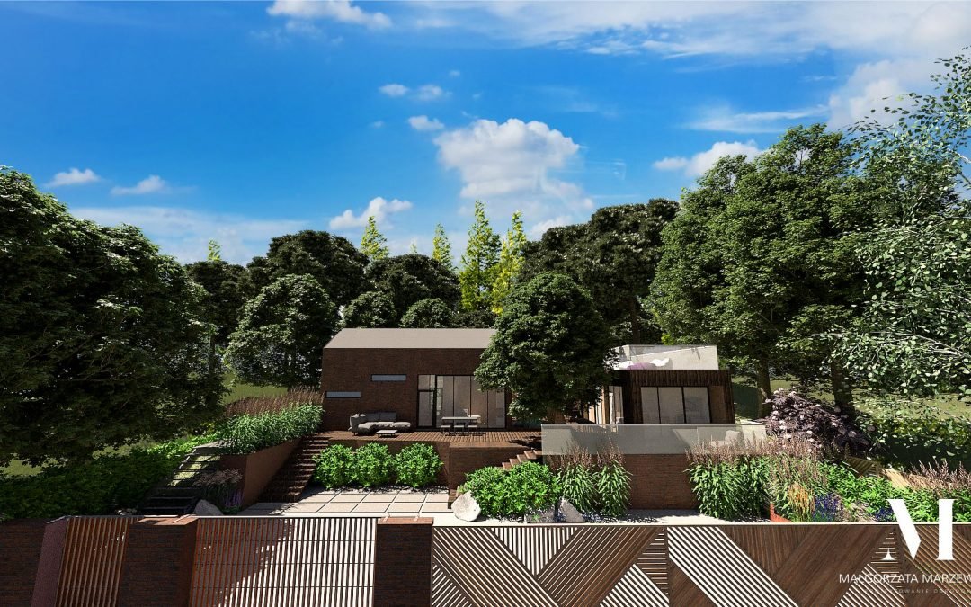 PROJEKT OGRODU „MIĘDZY DRZEWAMI”