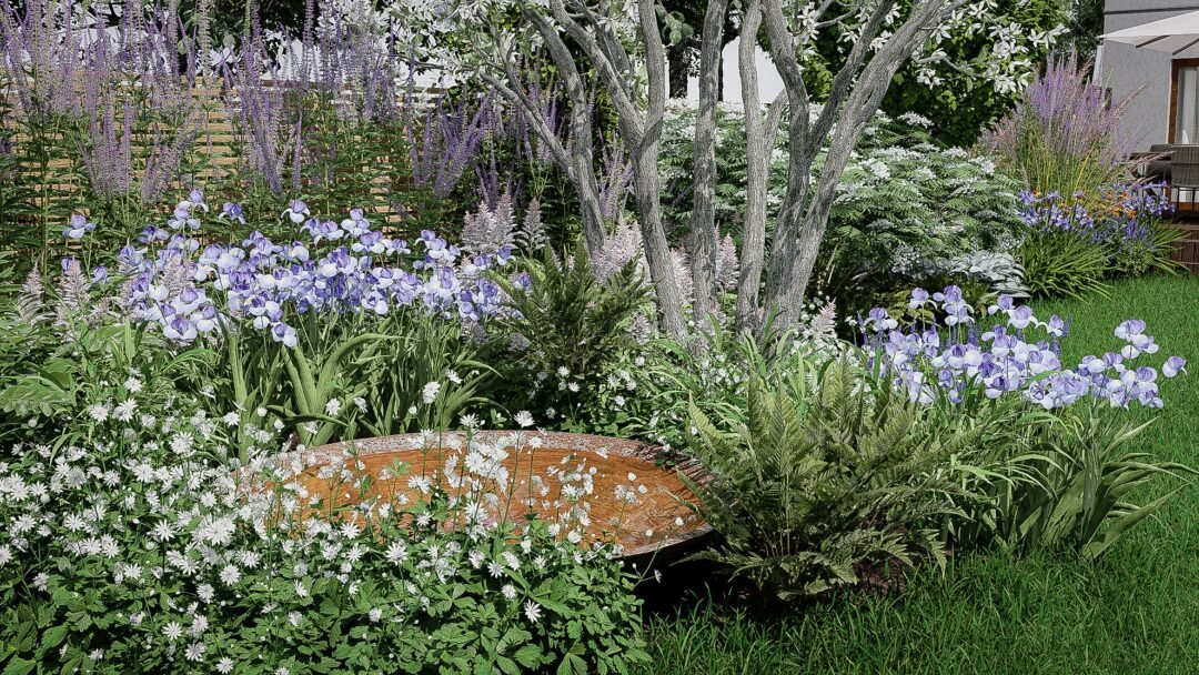 marzewska projekt ogrodu warszawa